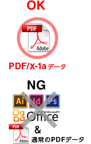 PDF/X-1aデータ